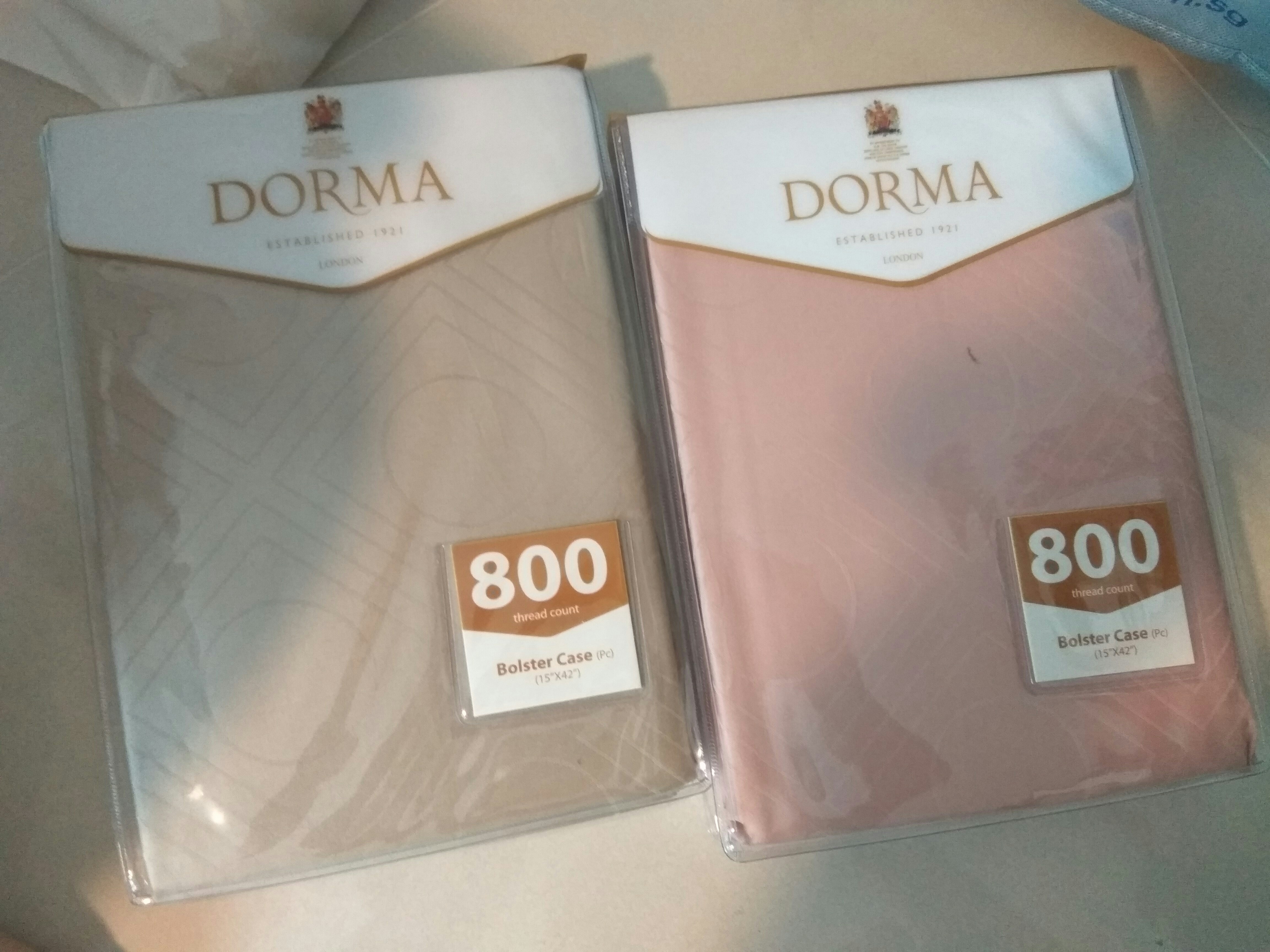 dorma bolster pillowcase