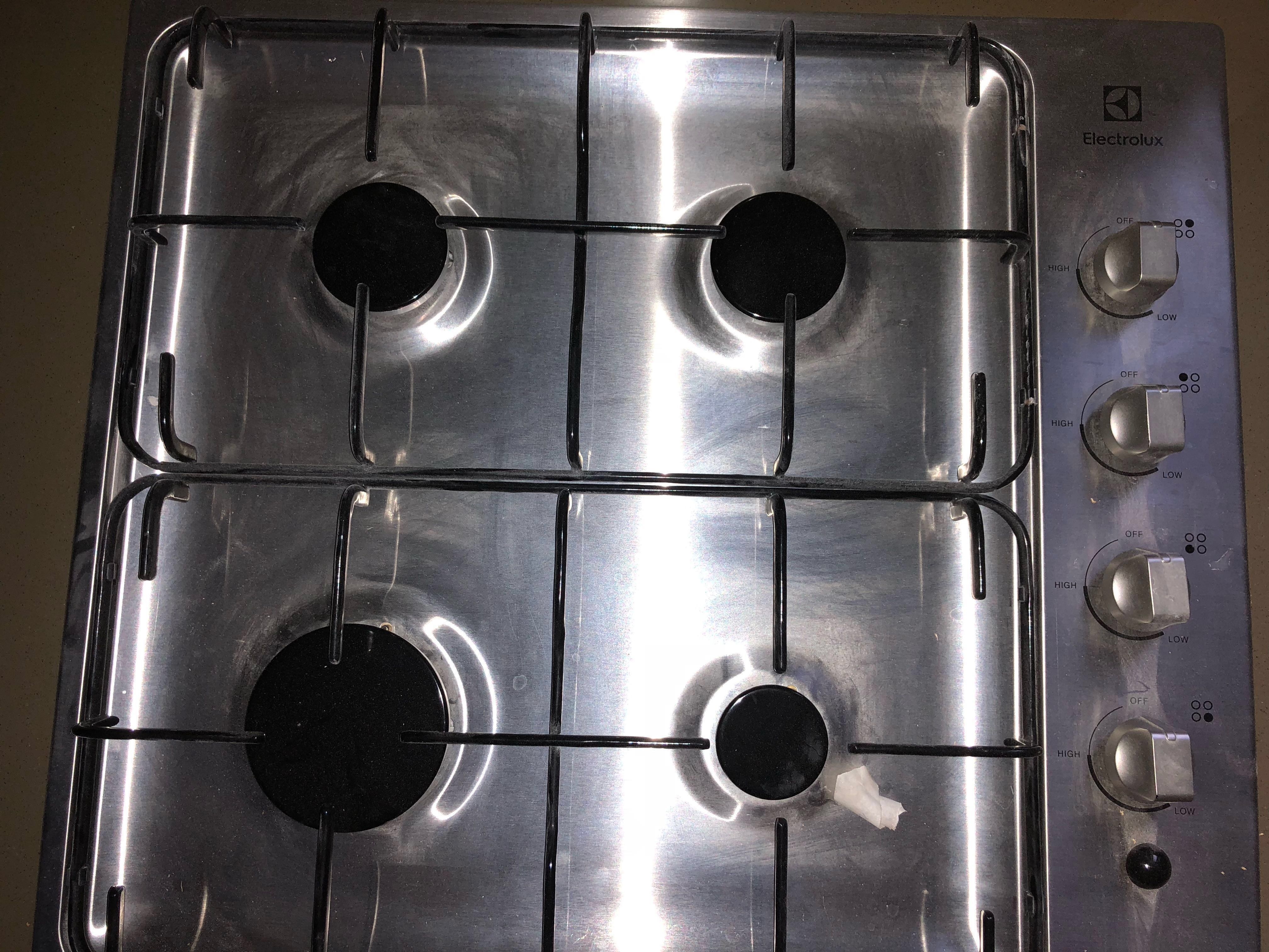 electrolux 4 ring gas hob