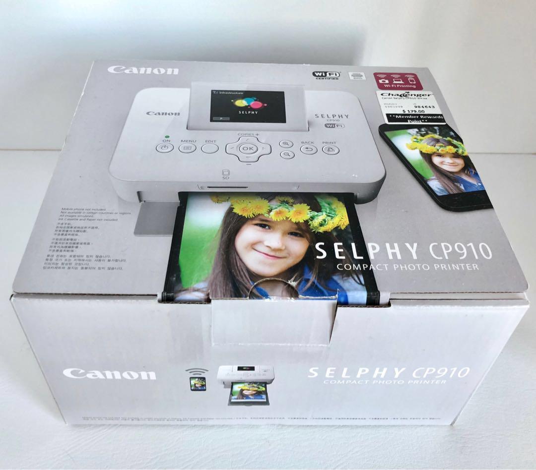 Canon Selphy Cp910 Compact Photo Printer White Brand New Computers And Tech Printers 2541