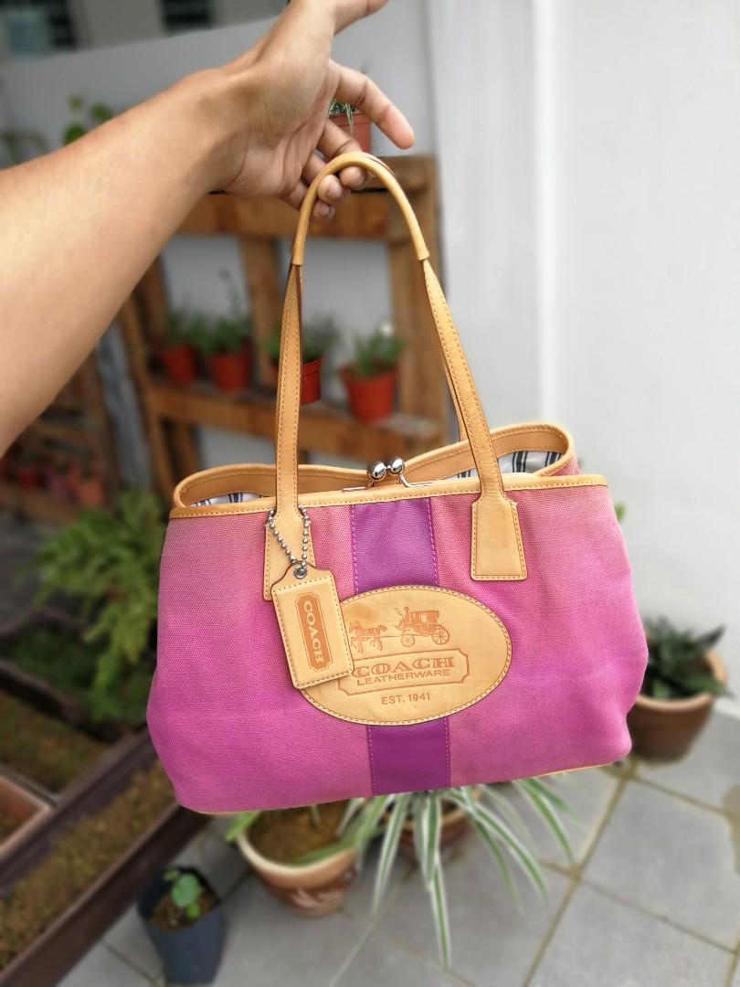 coach hamptons archive 10th anniversary bag