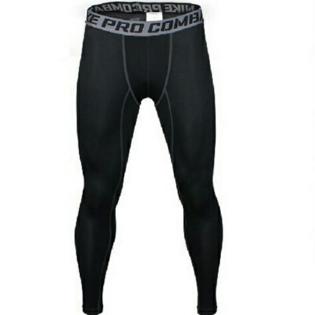 Compression Tights, Men's Fashion, Activewear on Carousell