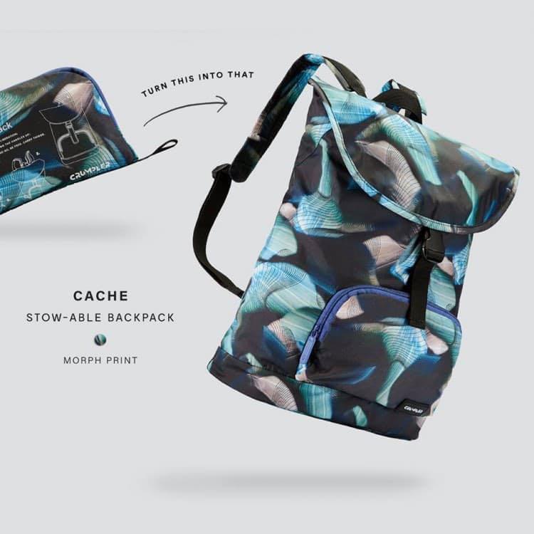 Crumpler foldable backpack shop