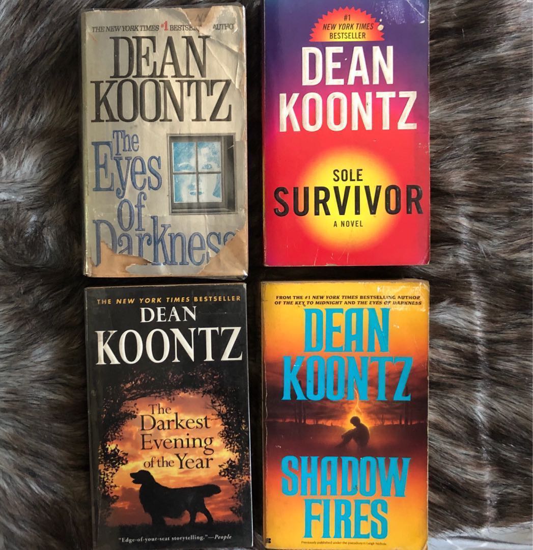 Dean Koontz Book Collection Books Books On Carousell