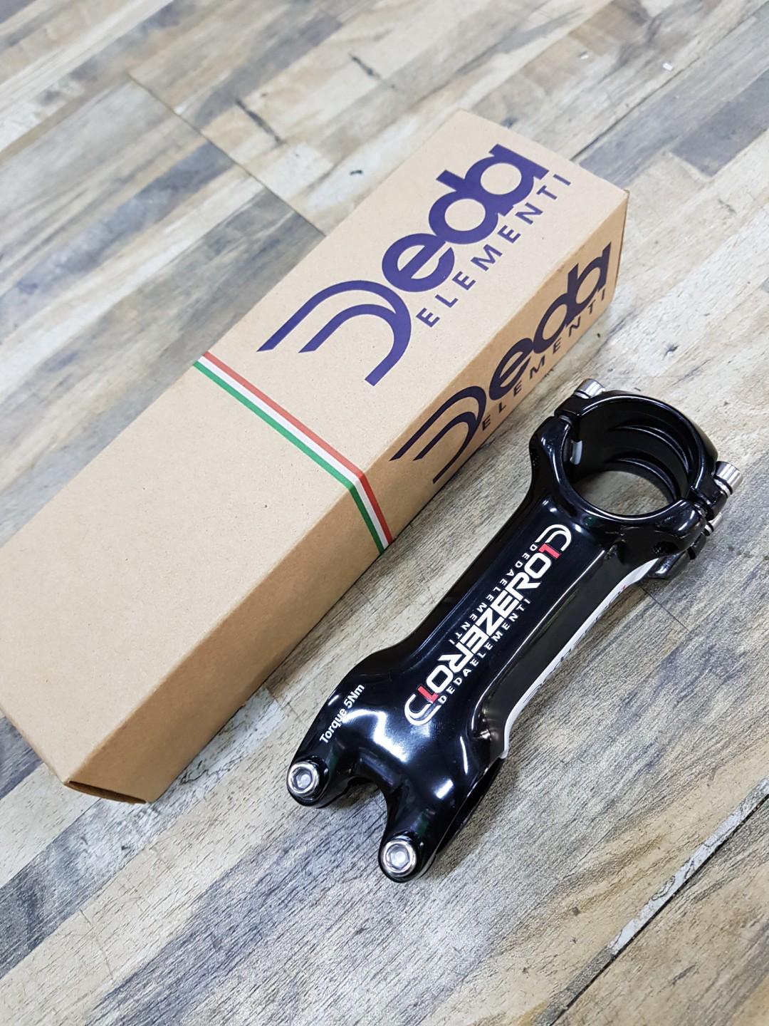 Deda DEDA faîtière Pista 120mm aluminium noir brillant 70-20gr. DEDA Deda DEDA faîtière Pista 120mm aluminium noir brillant 70-20gr. DEDA