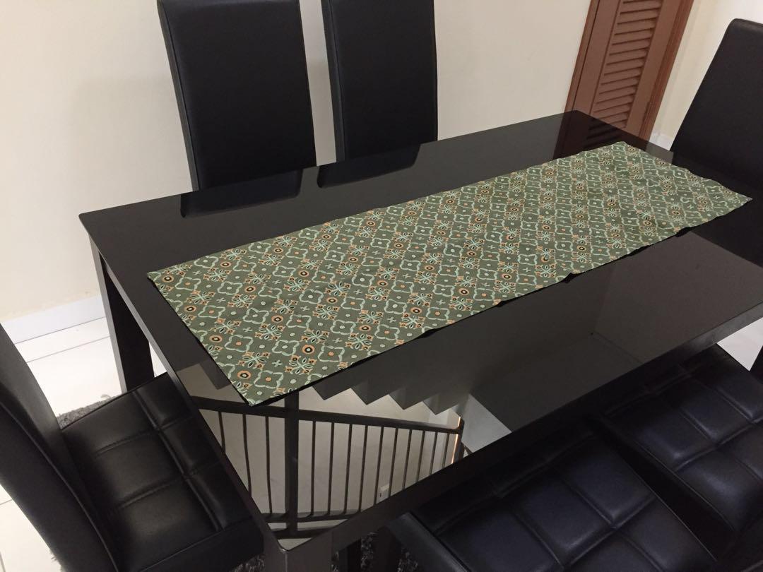 Dining Table 6 Seater Meja Makan Tebal Johor Bahru , Furniture & Home