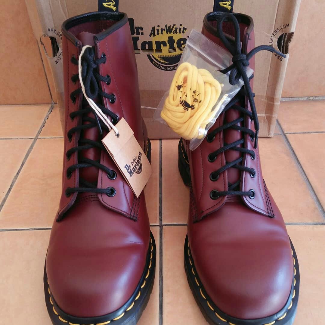 dr martens 1460 cherry red mens