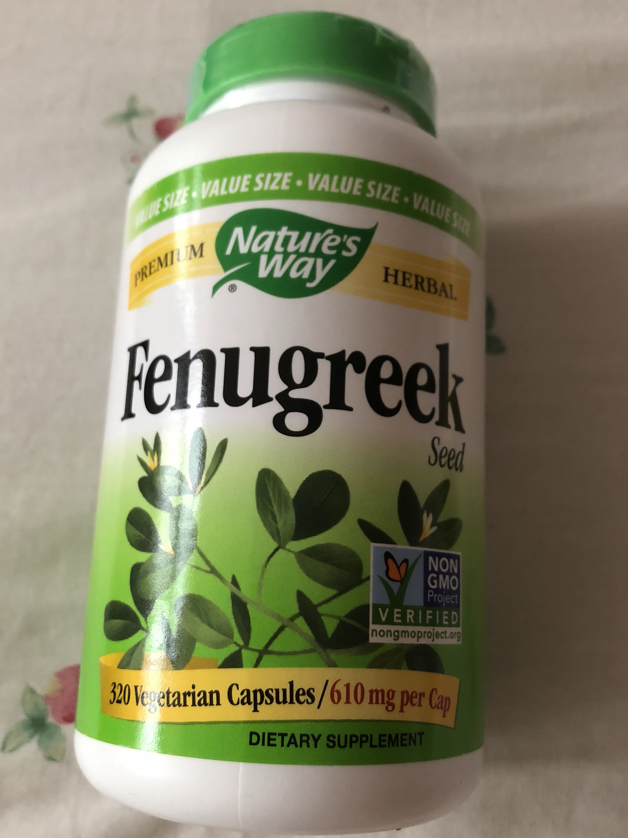 Fenugreek Capsules 320 Capsules, Babies & Kids, Nursing & Feeding