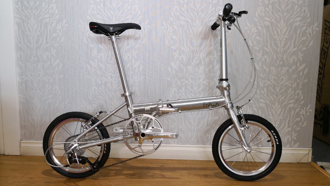 folding bike frame only