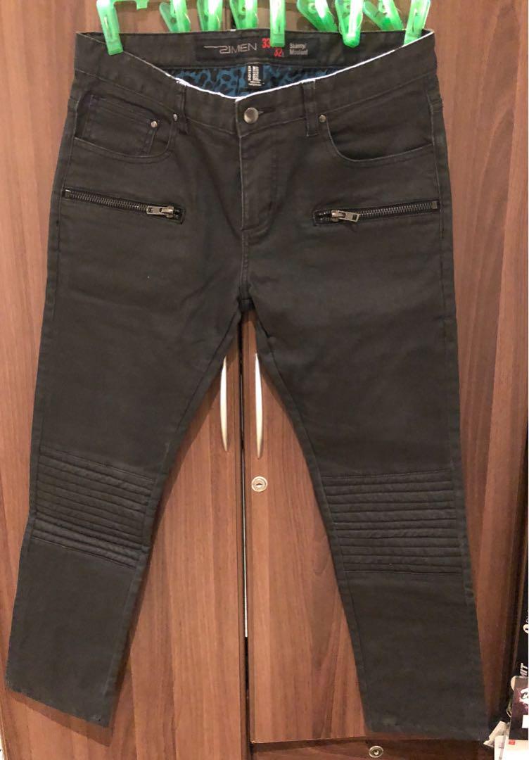 Biker jeans forever top 21