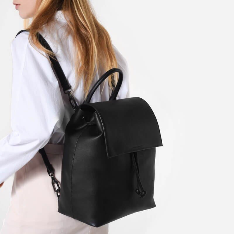 charles and keith front flap backpack