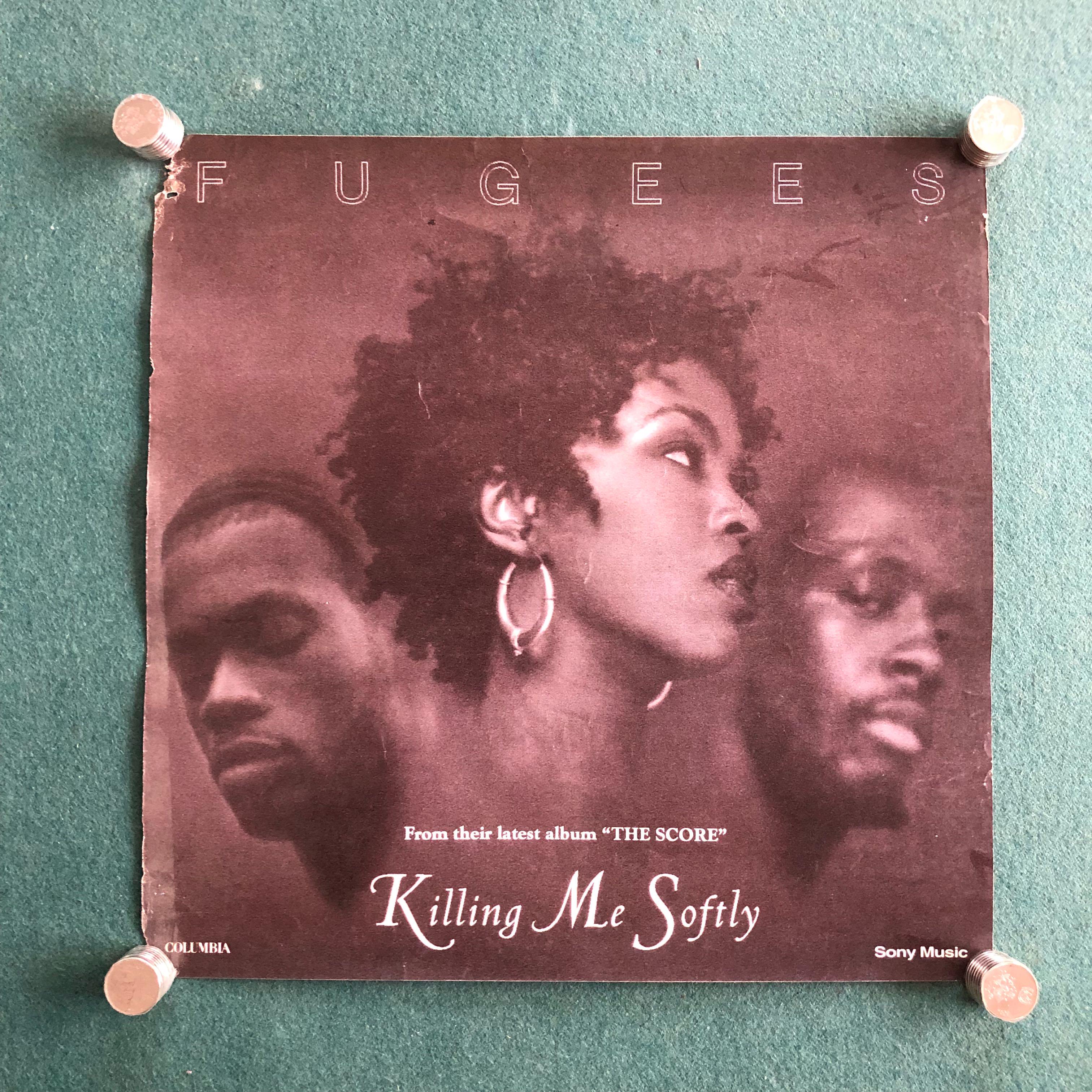 Fugees Poster (Category: Vinyls) located in Cagayan de Oro. Submitted by rarefind (Listing ID 188075570, Image 1). Description: Size more or less 14” x 14” The POSTERS are Authentic from Recording Company, use for Promotional Purpose therefore are old, rare and collectible item probably no reprint will happen. So check the condition thru the picture or to be sure ask the seller as to the defect or imperfections. This Posters are best for Collecto