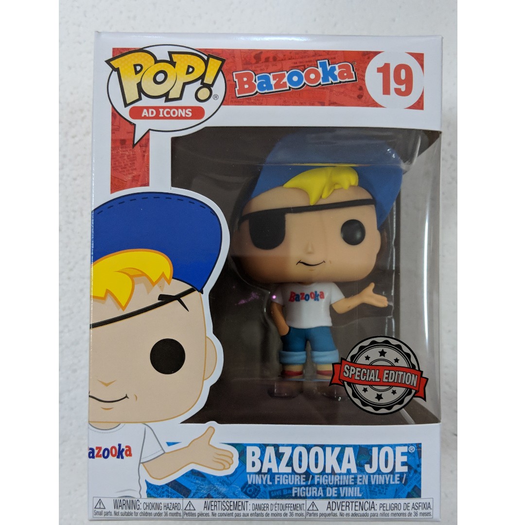 Bazooka Joe Special Edition Funko Pop Ad Icons 19 Bazooka