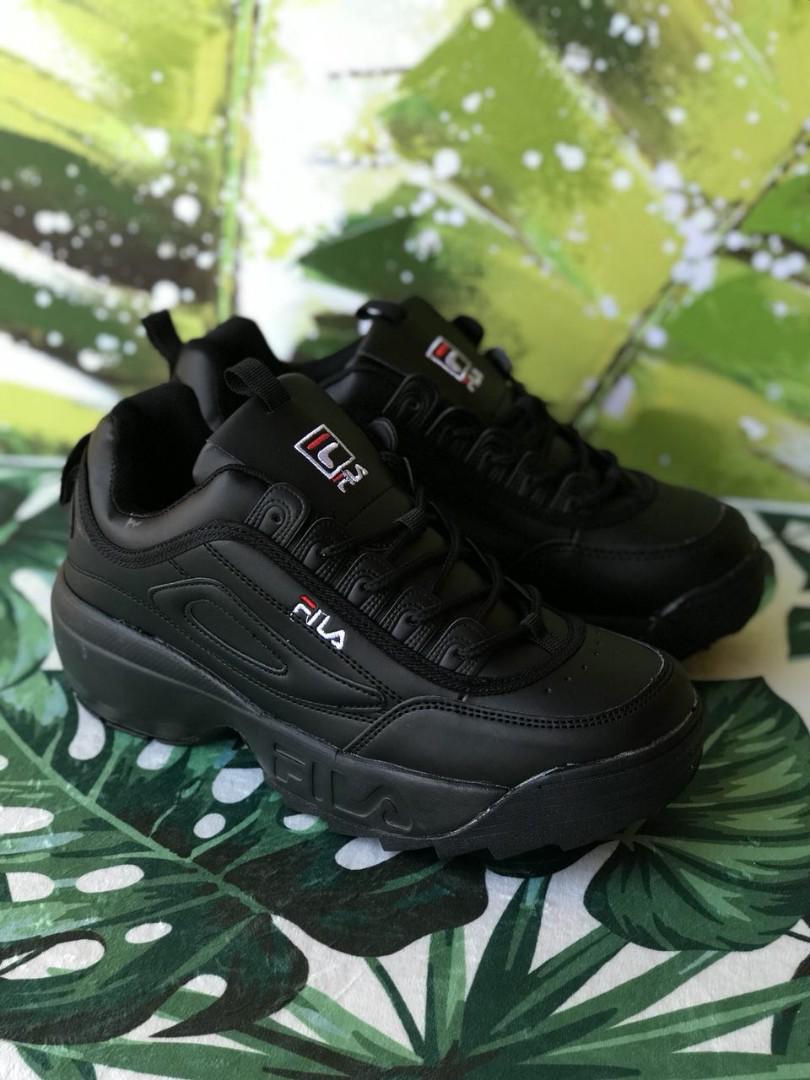 Fila disruptor 2 triple black top
