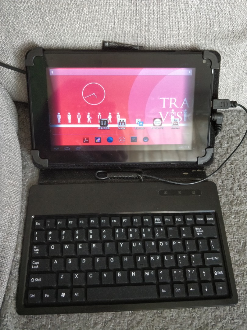 Generic Tablet W Keyboard Mobile Phones Tablets Android Photo