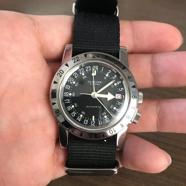 Glycine airman gmt review outlet