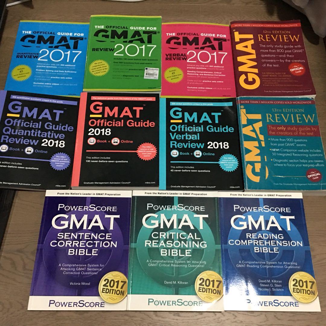 Gmat Official Guide Books Stationery Textbooks Professional