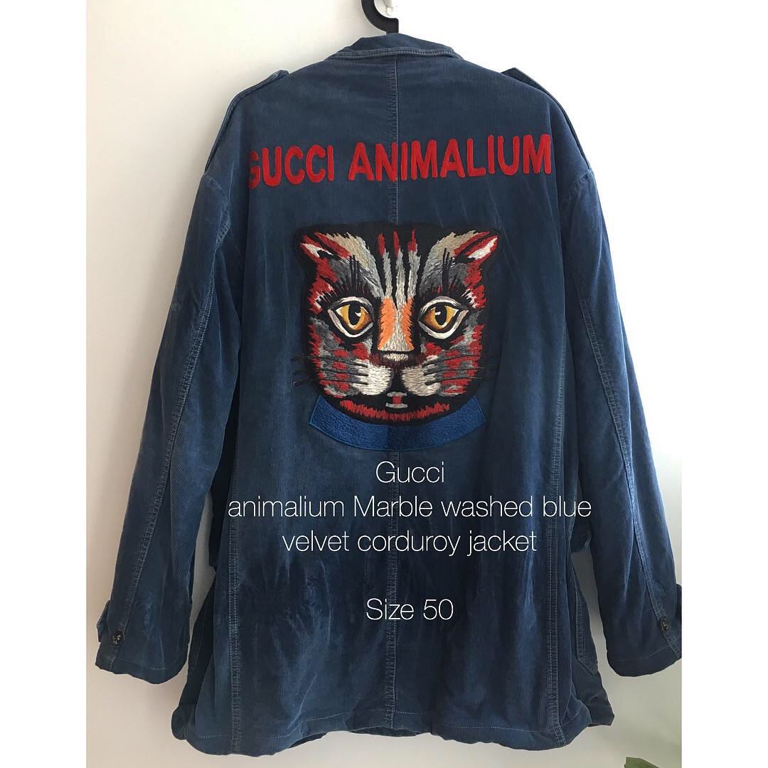 gucci animalium jacket