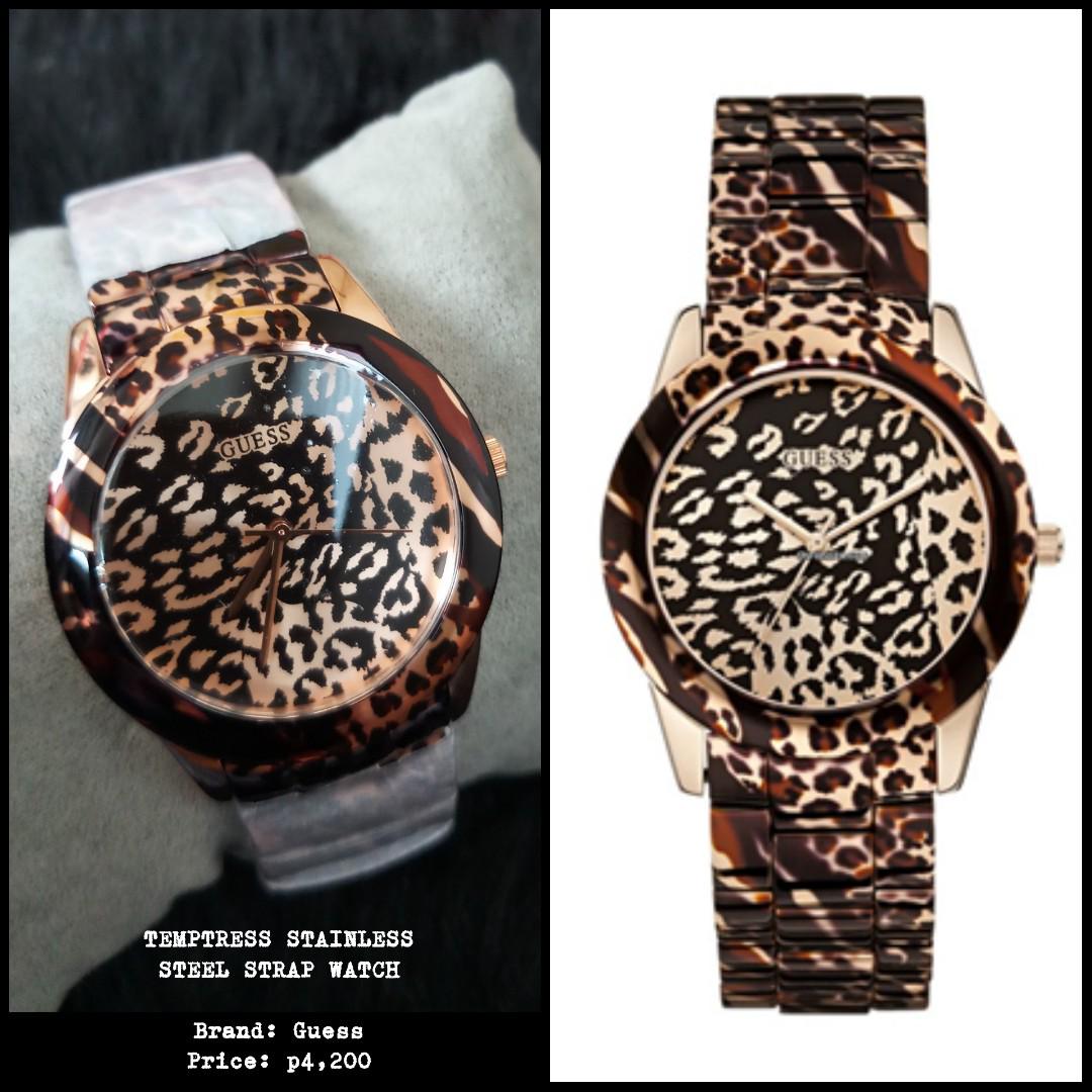 GUESS STAINLESS WATCH, Women's Fashion, Jewelry & Organizers, Bracelets on  Carousell