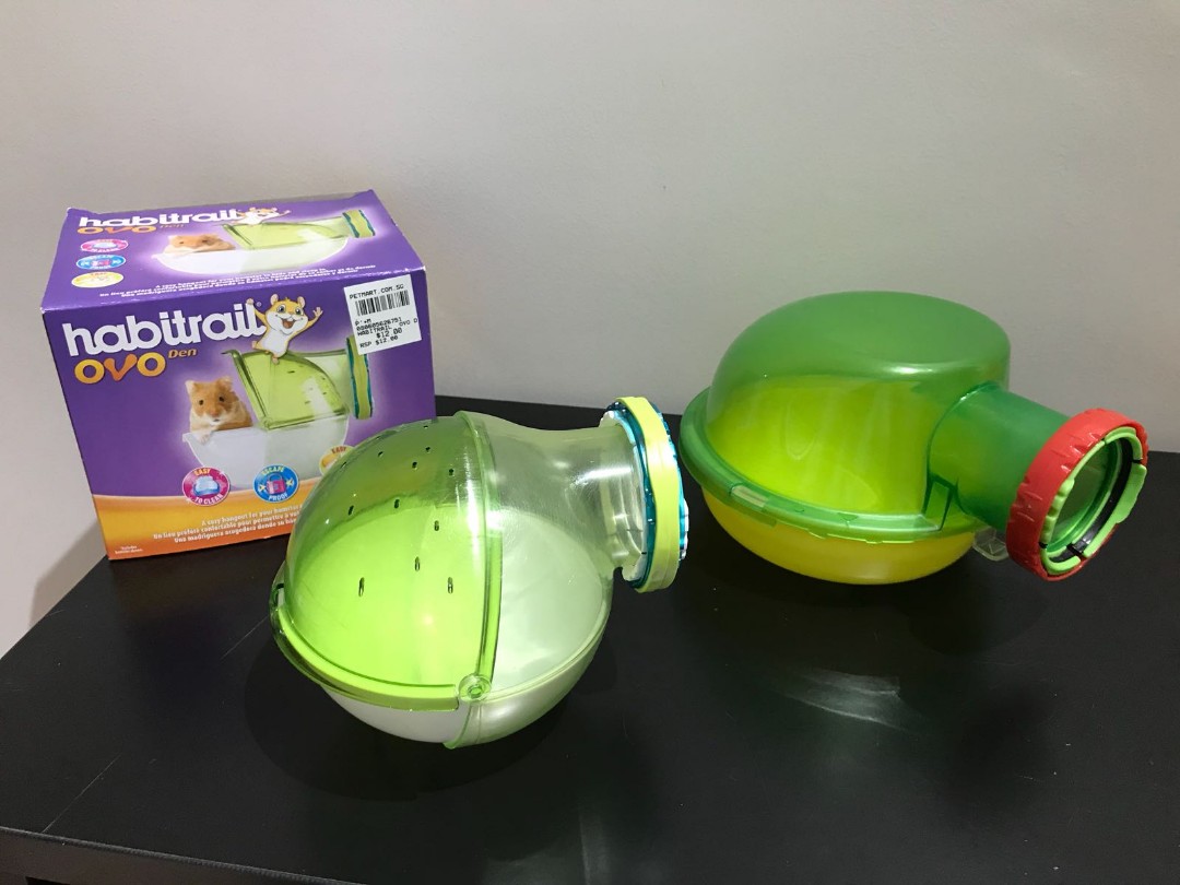 Habitrail outpost and Habitrail ovo den Pet Supplies Homes Other Pet Accessories on Carousell