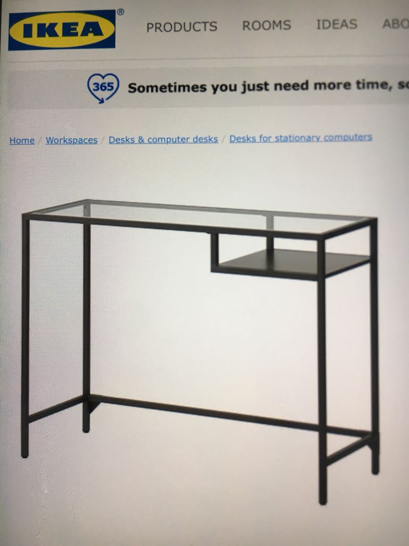 Ikea Laptop Table Furniture Tables Chairs On Carousell