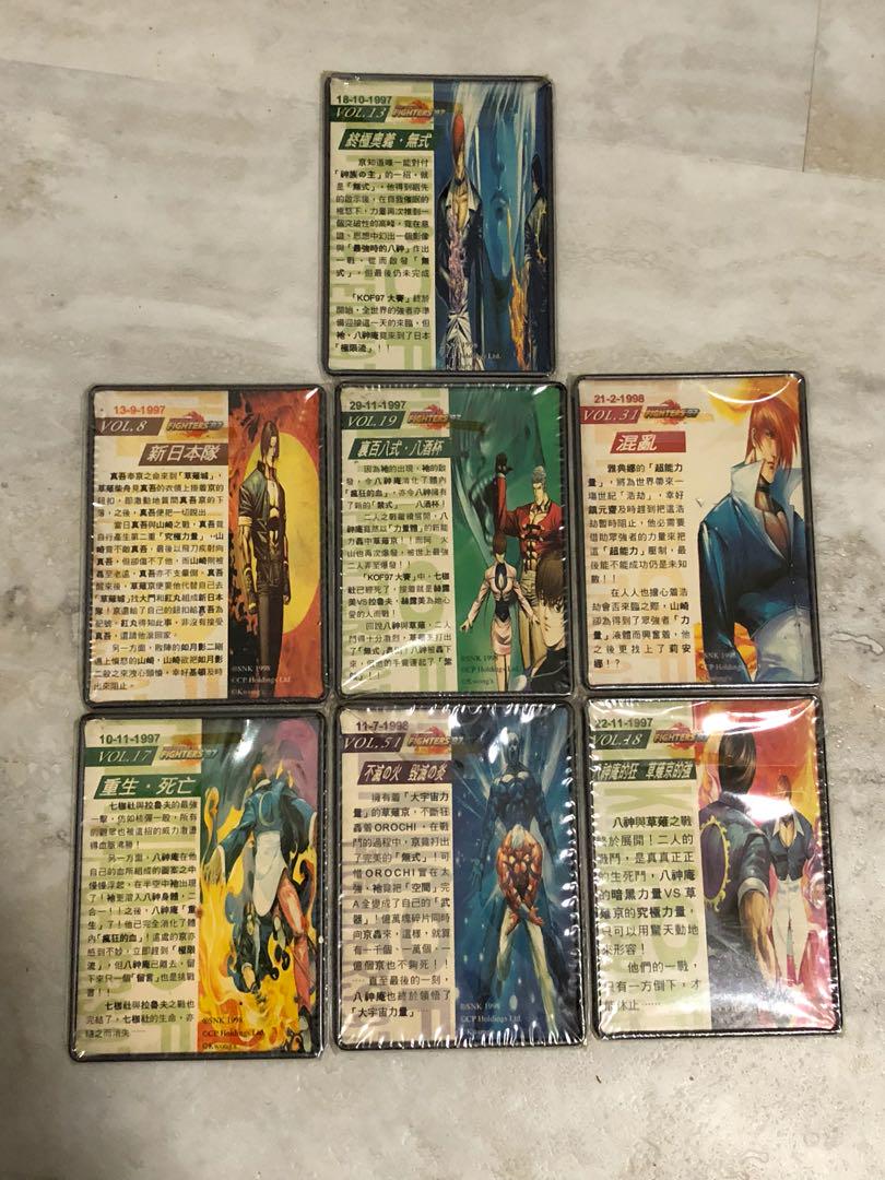 Coleção The King Of Fighters 97 - Tazos / Cards