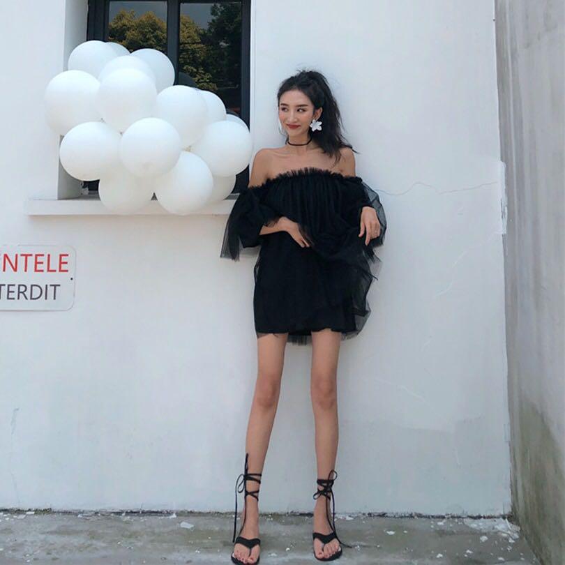 Korean Ulzzang Style Meshed Dress With Shorts Women S Fashion Clothes Dresses Skirts On Carousell You can find cute semi formal dresses for your party at everyday discount prices. korean ulzzang style meshed dress with shorts