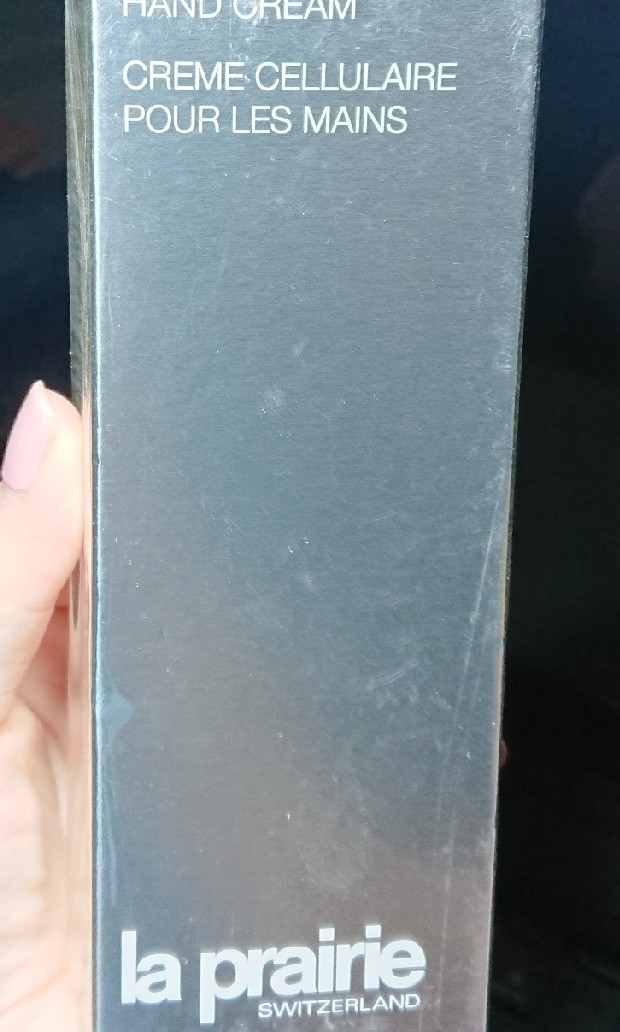 cellular hand cream la prairie