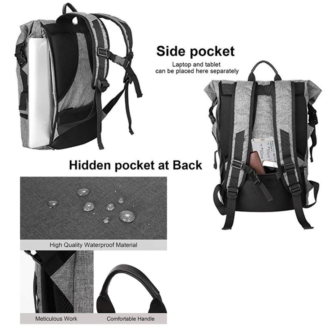 Lifeasy Travellaptop Backpack 35l Mens Fashion Bags Backpacks On Carousell 