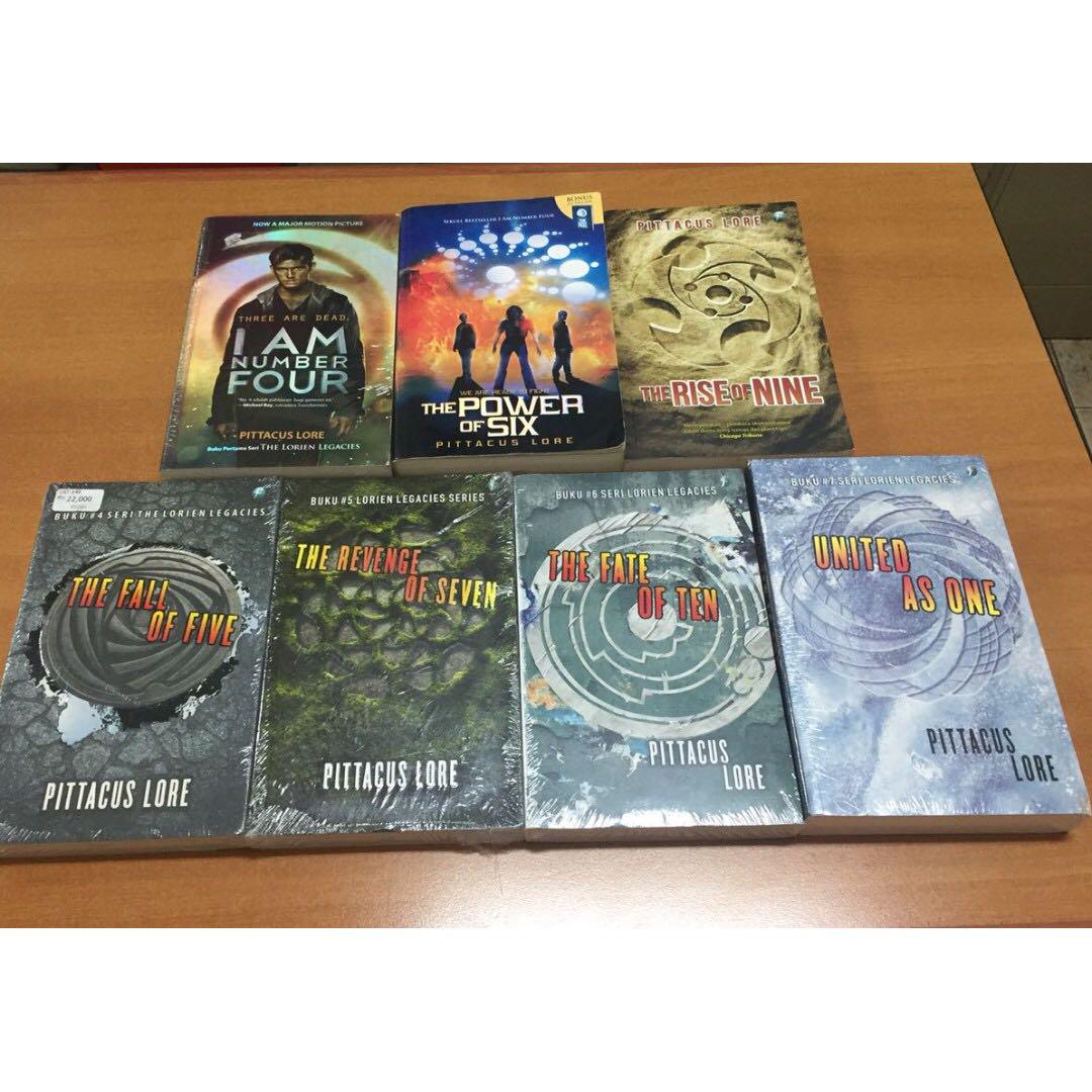 Lorien Legacies Pittacus Lore I Am Number Four 1 Sd 7 Tamat Buku