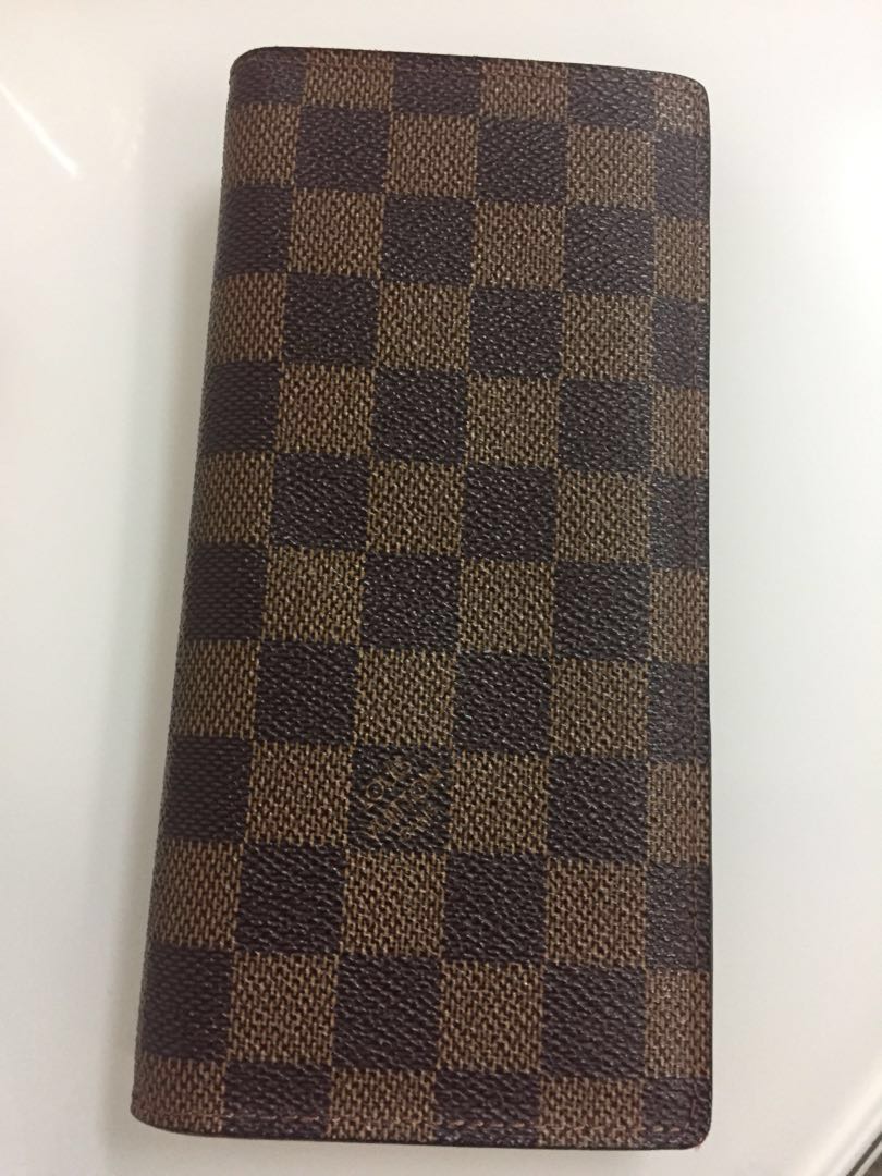 Authentic Louis Vuitton Mens Long Brazza Wallet - Damier Pattern. Brand  New!!!!