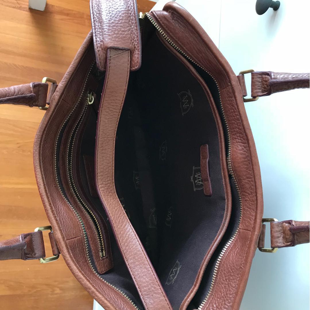 massimo dutti laptop bag