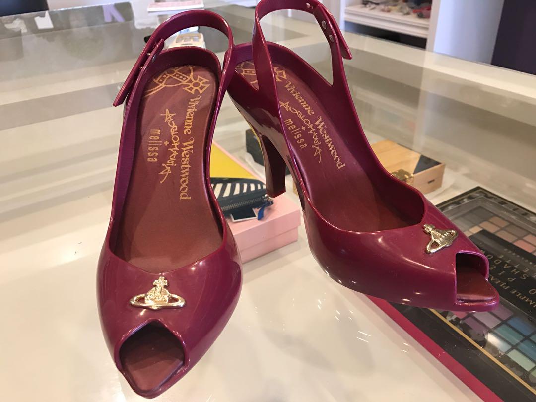 burgundy vivienne westwood shoes