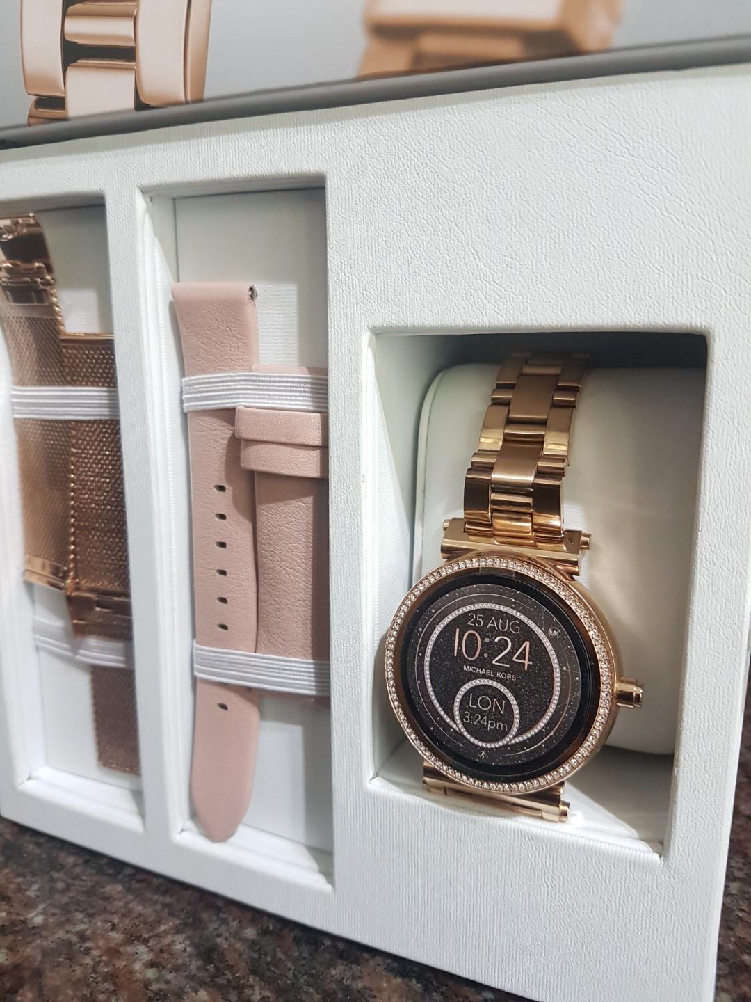 Mkt5022 sofie rose gold smartwatch sales