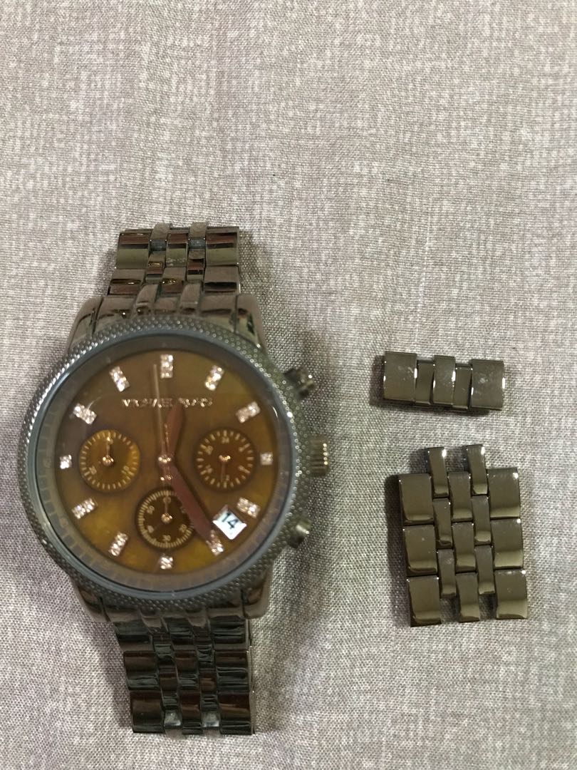 michael kors bronze watch