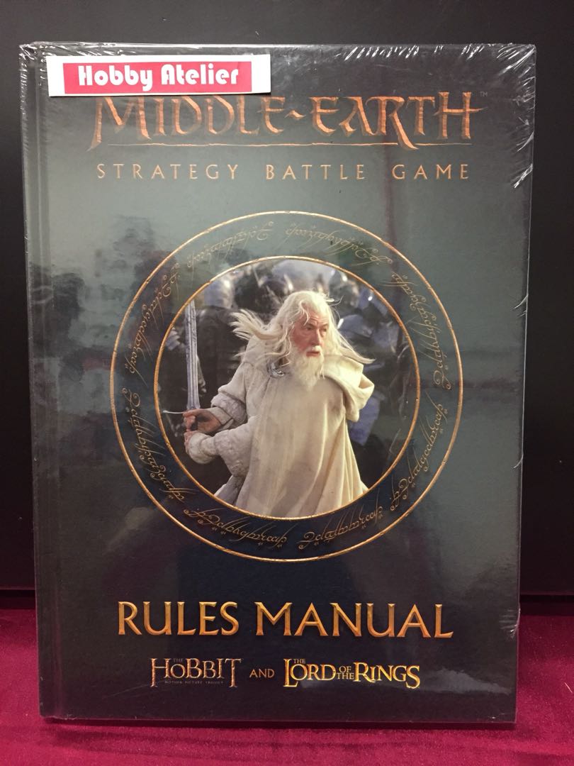 (Special Offer) Middle Earth Strategy Battle Game Rules Manual Book