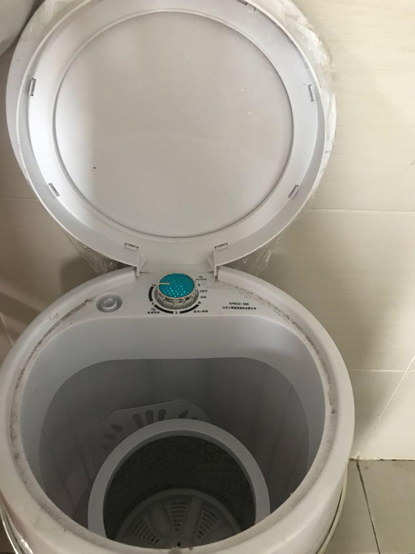 Mini washing machine semi auto, TV & Home Appliances, Washing