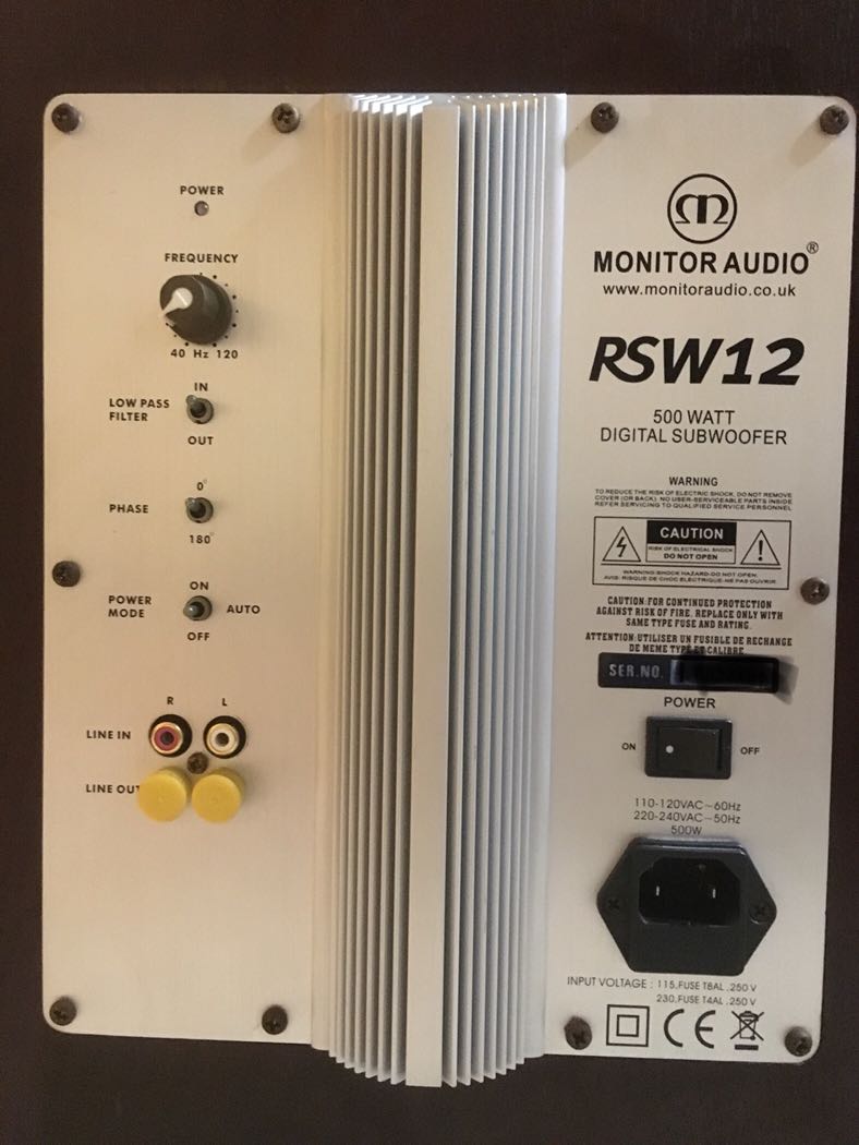 Monitor Audio subwoofer SW12