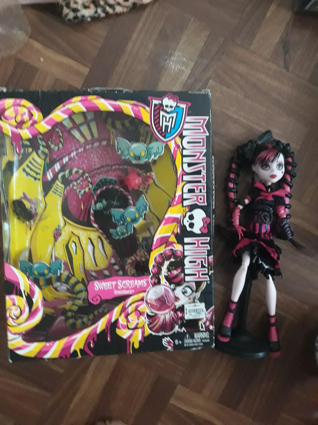 Monster High Doll Sweet Screams Edition Draculaura Toys Games Toys On Carousell