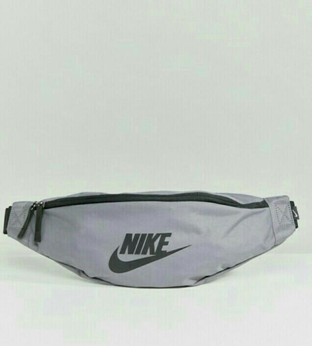Grey nike bum bag hot sale