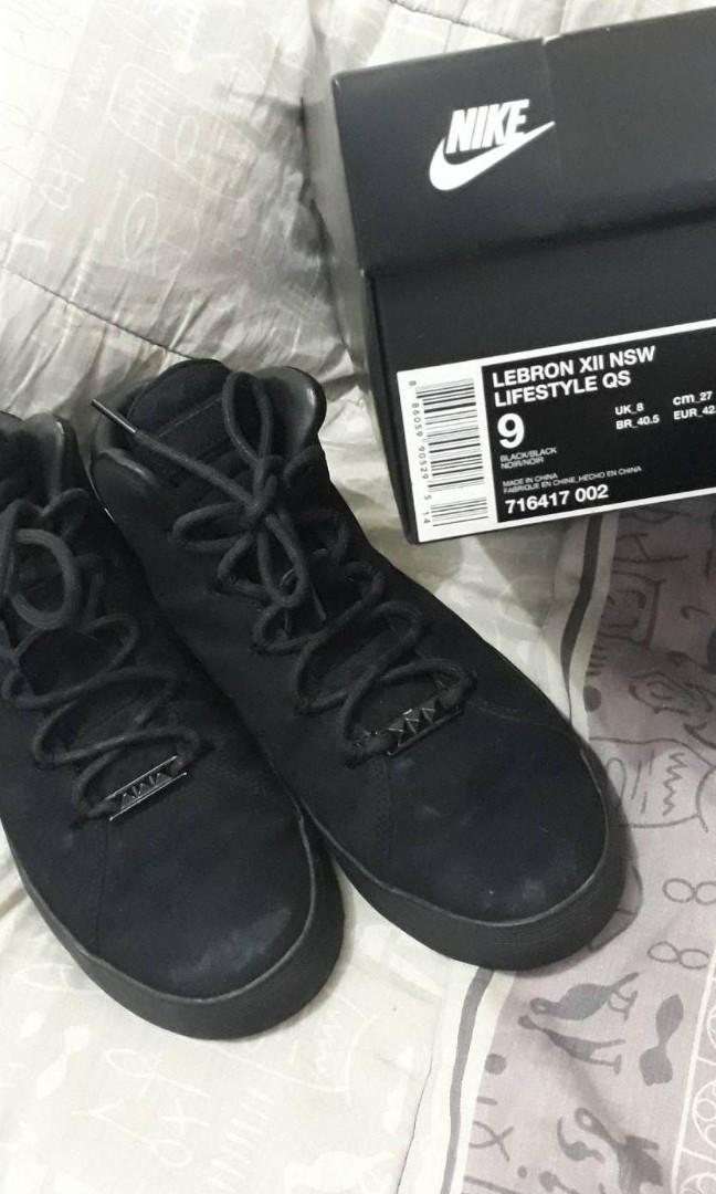 NIKE LEBRON XII LIFESTYLE QS LIGHT OUT 