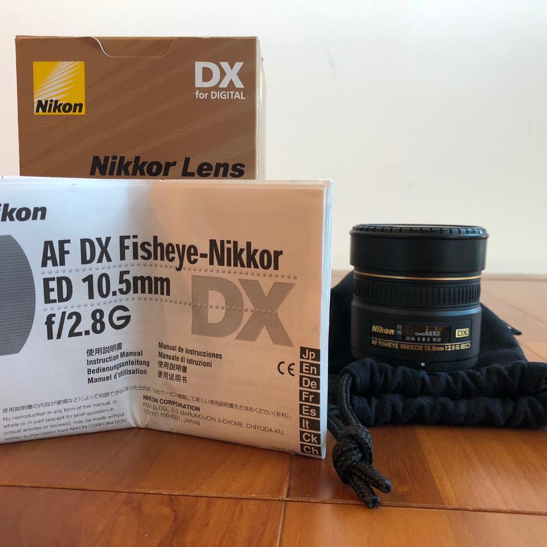 Nikon AF DX Fisheye-Nikkor 10.5mm f/2.8G ED