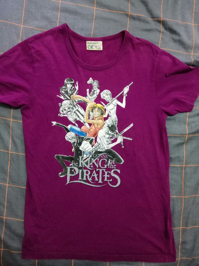 One Piece X Baleno Limited T Shirt Men S Fashion Clothes Tops On