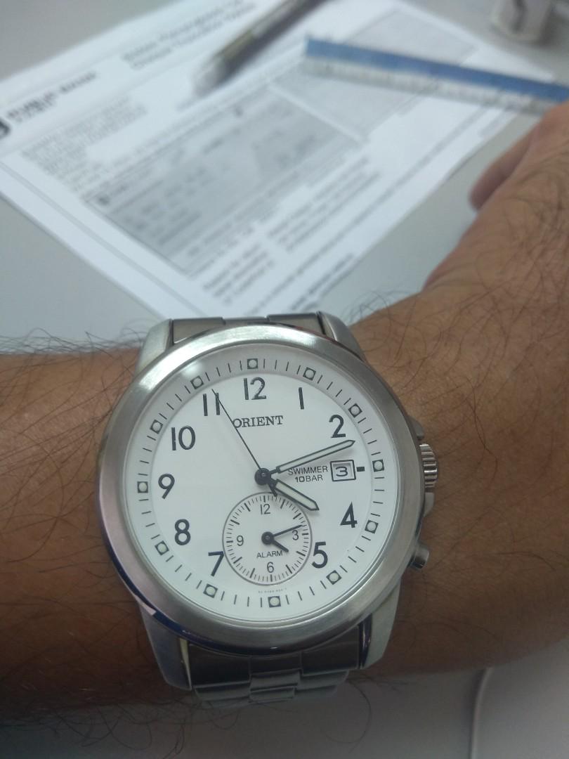 Orient Swimmer Alarm Watch Luxury Watches on Carousell