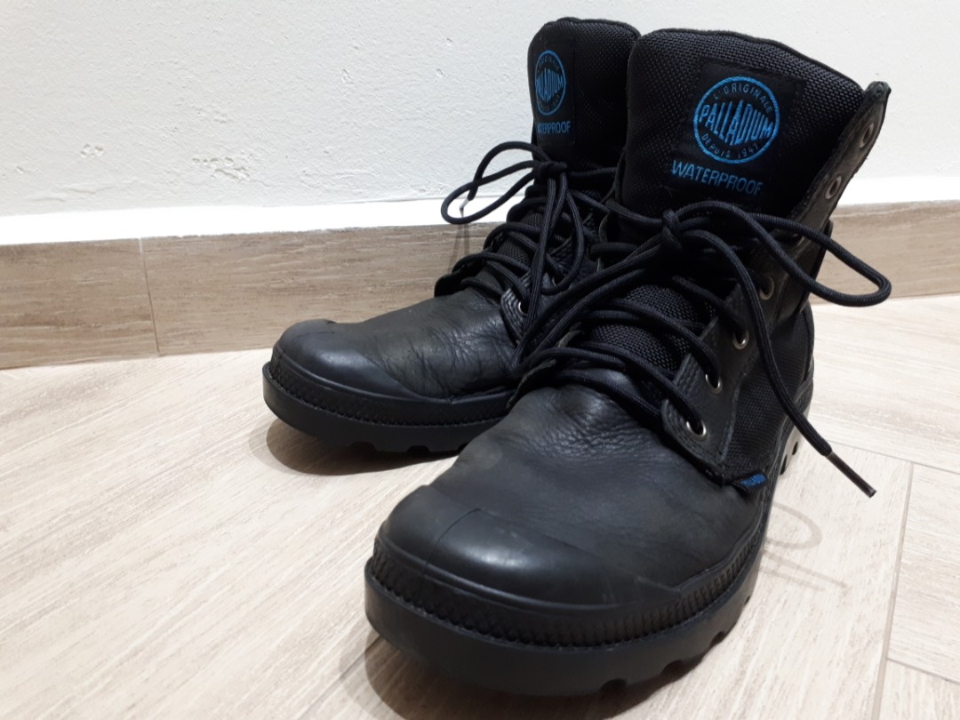 palladium boots mens waterproof