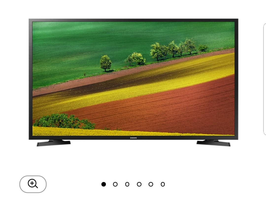 Samsung Smart Tv Hd 32 Inch 4nk 300 Elektronik Tv Perlengkapan Hiburan Di Carousell