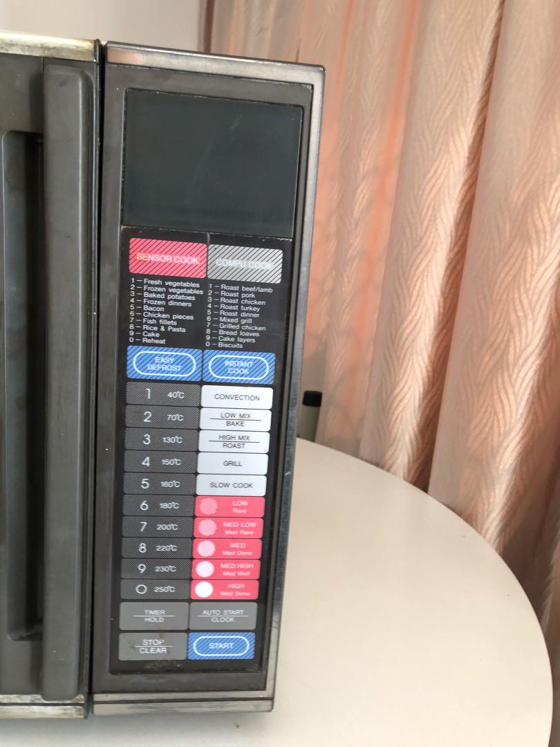 Sharp Carousel Convection Microwave Exceller 120, TV & Home Appliances