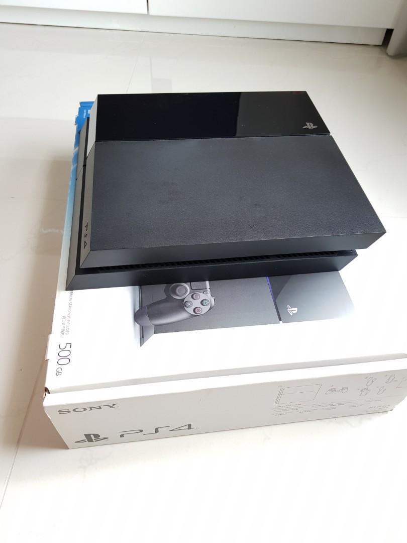 Sony Playstation 4 ps4 fat 500gb, Video Gaming, Video Game Consoles ...