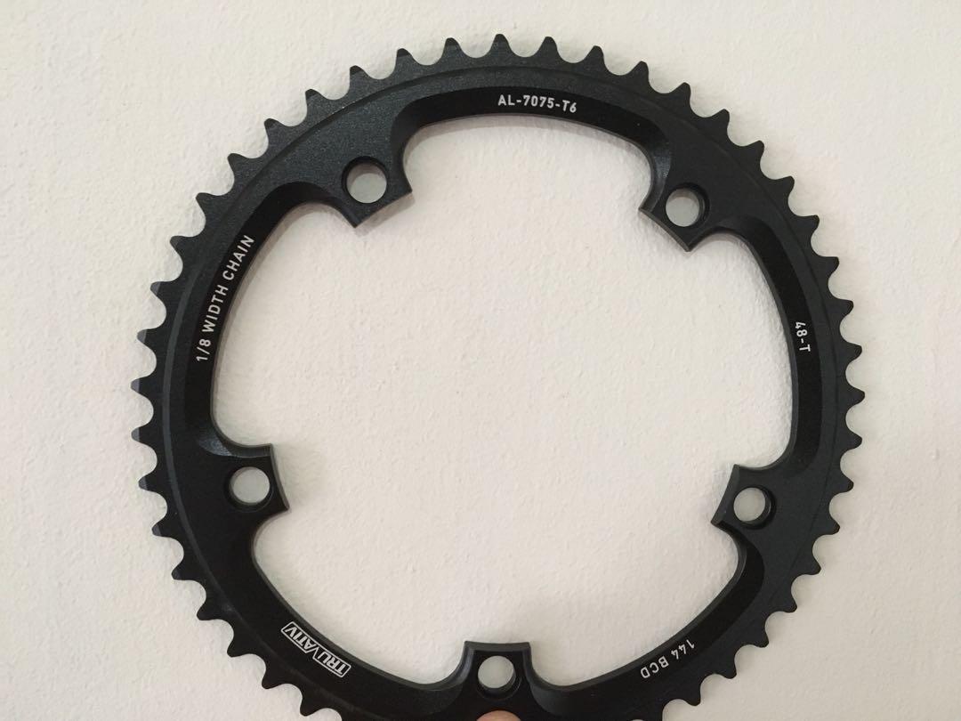 Omnium chainring clearance