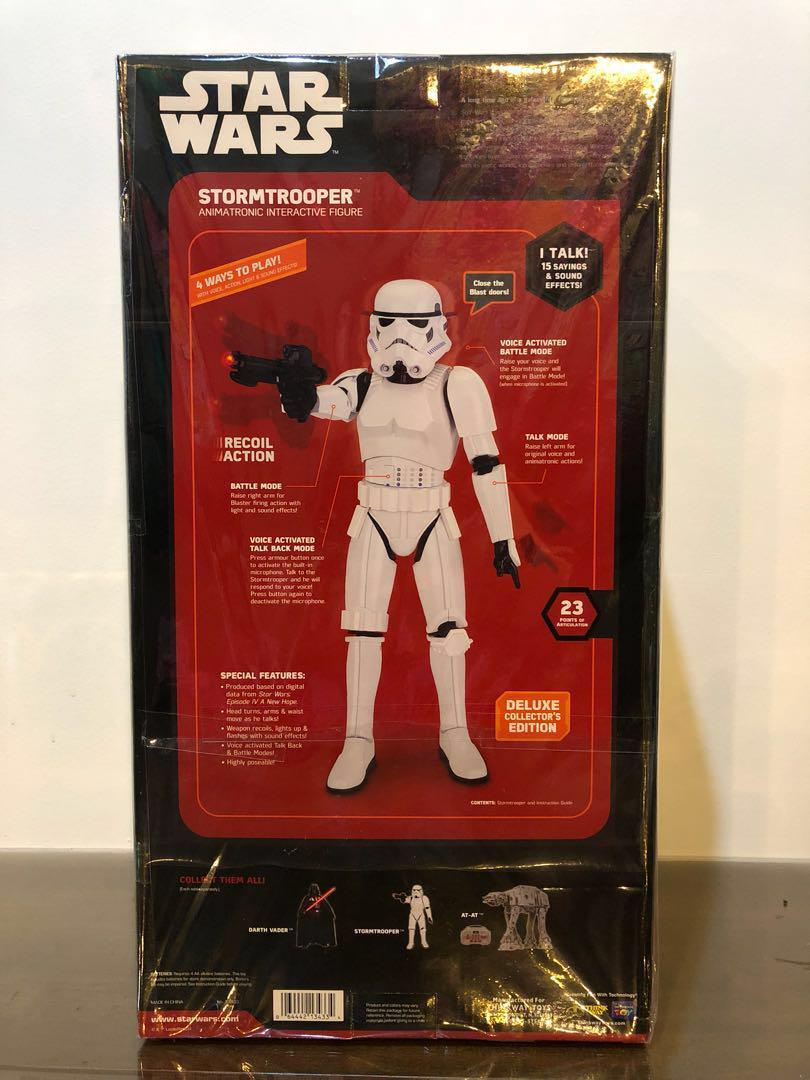 Interactive stormtrooper on sale