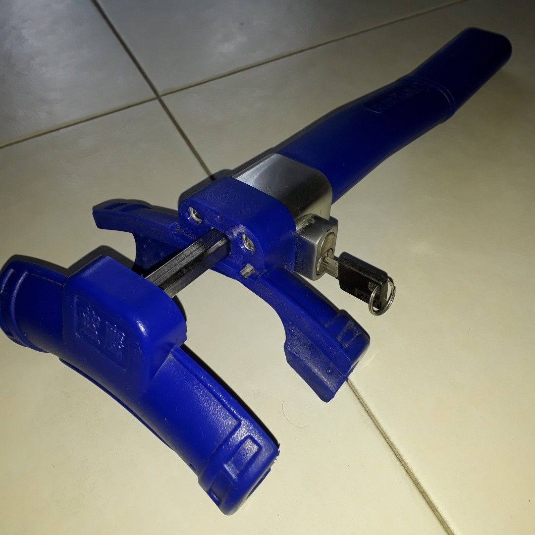 Steering Wheel Lock Car Accessories Accessories On Carousell